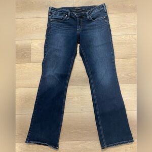 Silver Jeans Dark Blue Tuesday Slim Boot Women’s 32 x 31